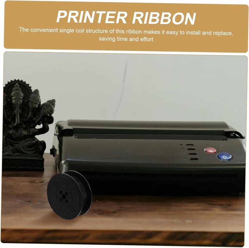 3 قطع شريط حبر أسود للآلة الكاتبة، ملف واحد بديل متوافق مع Feiyu Chang - Image 4